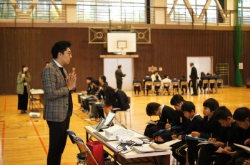 由宇小学校職業講話 | 岩国市で一戸建てならネストハウス